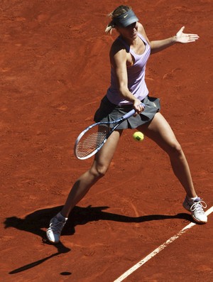 sharapova tênis Madrid (Foto: EFE)