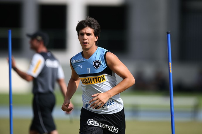 Zeballos Botafogo (Foto: Satiro Sodré / Botafogo)