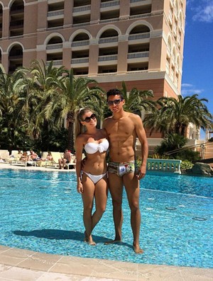 Marquinhos e Carol Cabrino em Monte Carlo (Foto: Reprodução/Instagram)