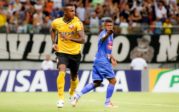 Cléber gol Corinthians (Foto: Rodrigo Coca / Ag. Estado)