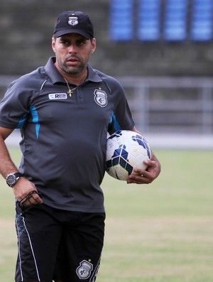 Leandro sena em treino amigão (Foto: Nelsina Vitorino / Jornal da Paraíba)