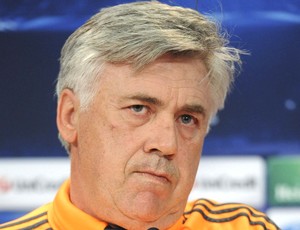 ancelotti real madrid coletiva (Foto: EFE)