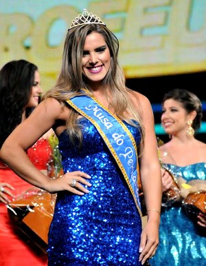 Troféu Lance Final Jaqueline Milet (Foto: Aldo Carneiro / Pernambuco Press)