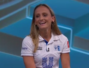 Fabi Rio de Janeiro Tá na Área (Foto: Reprodução / SporTV)