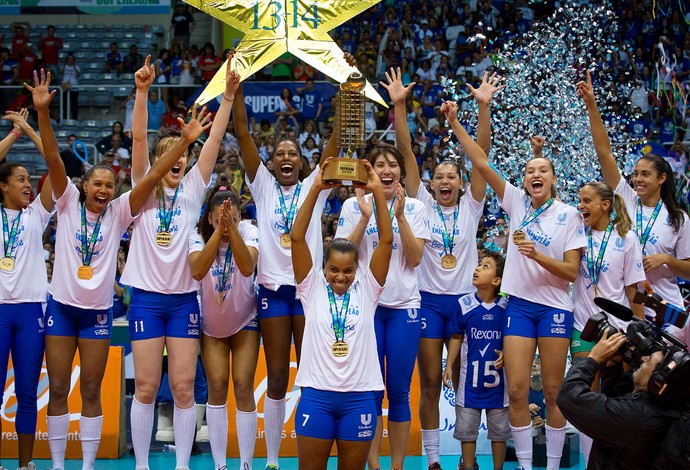 vôlei final superliga Fofão Rio de Janeiro e Sesi (Foto: Marcio Rodrigues / MPIX)