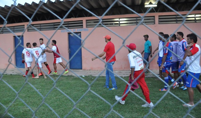 River-PI x Piauí (Foto: Emanuele Madeira/GloboEsporte.com)