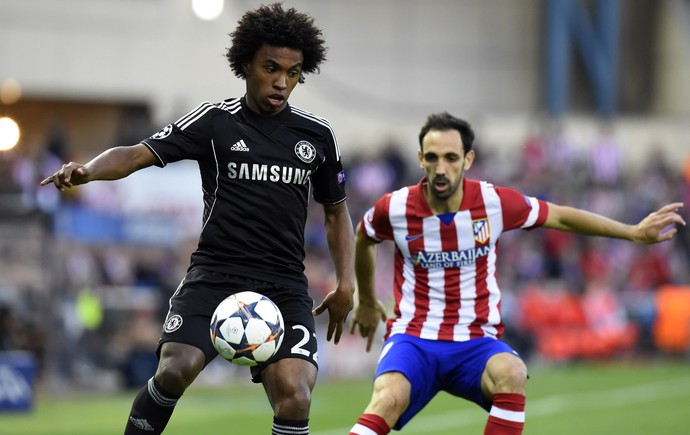 William Atlético de Madri x Chelsea (Foto: AFP)