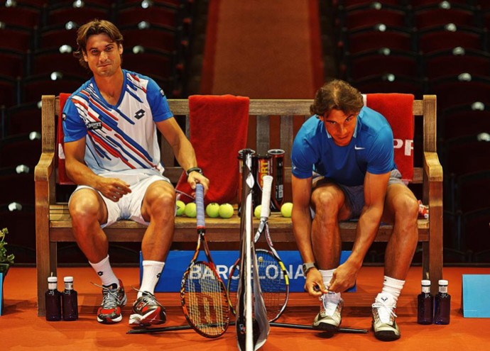 Tenis, Rafael Nadal e David Ferrer, Barcelona (Foto: Divulgação/Site Oficial Barcelona Open)