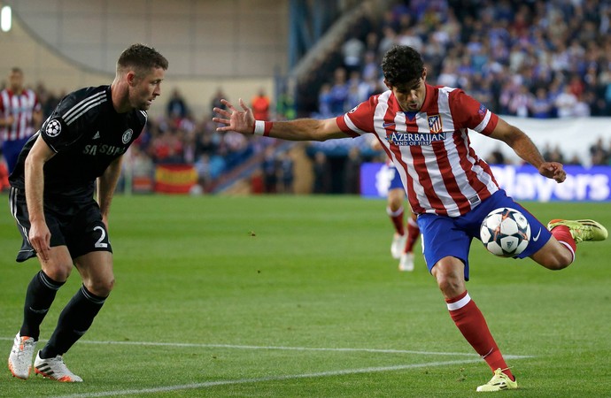 Diego Costa Atlético de Madri x Chelsea (Foto: Reuters)