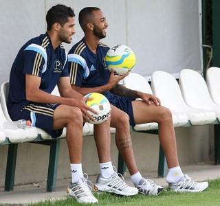 Alan Kardec Wesley Palmeiras (Foto: Cesar Greco/Ag Palmeiras/Divulgação)