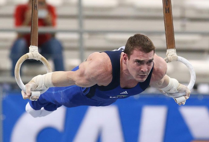 Arthur Zanetti santos ginastica artistica (Foto: Ricardo Bufolin/CBG  )