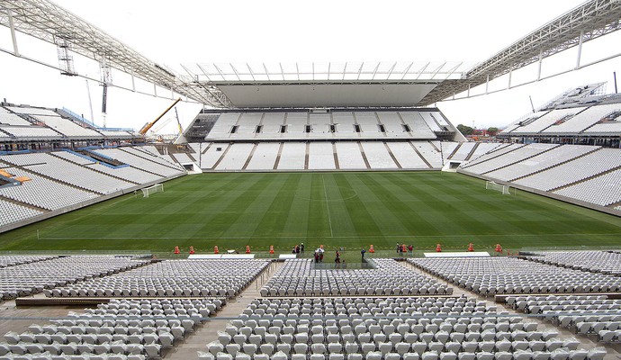 Arena Corinthians entregue Copa (Foto: EFE)