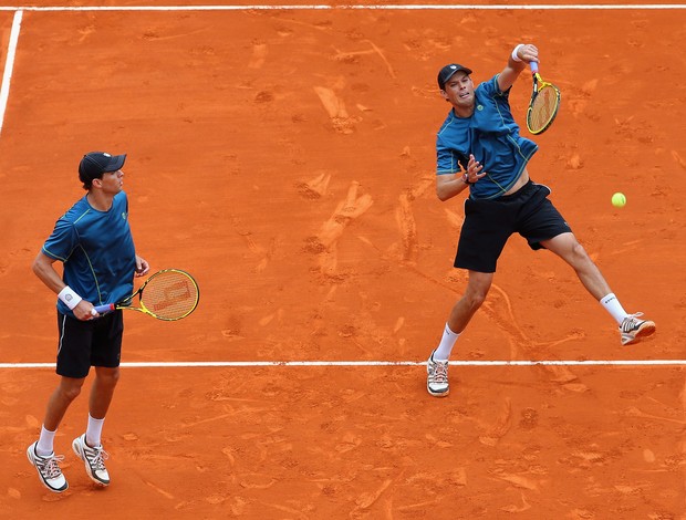 marcelo Melo e Dodig x Bob Bryan  Mike Bryan tenis monte carlo (Foto: Getty Images)