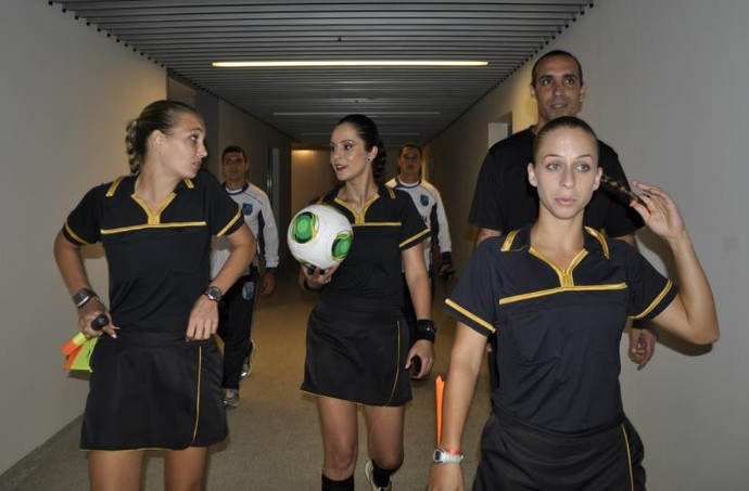 Maira Ana Paula Oliveira Nadine Maracanã entrada (Foto: Arquivo pessoal)