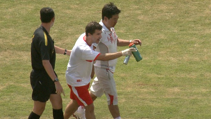 Sergio Tanaka, preparador físico da Itapirense (Foto: Reprodução EPTV)