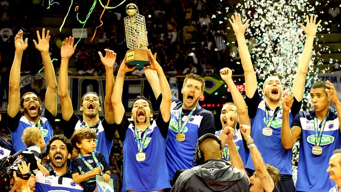 vôlei Sada cruzeiro campeão superliga masculina (Foto: Alexandre Arruda / CBV)