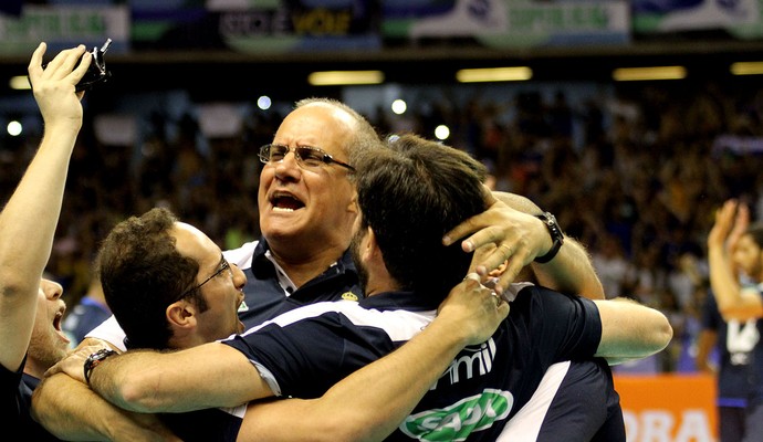 vôlei Marcelo Mendez Sada cruzeiro campeão superliga masculina (Foto: Alexandre Arruda / CBV)