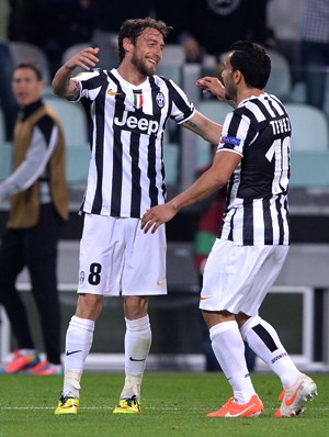 Marchisio comemorando o gol pelo Juventus (Foto: Getty Images)