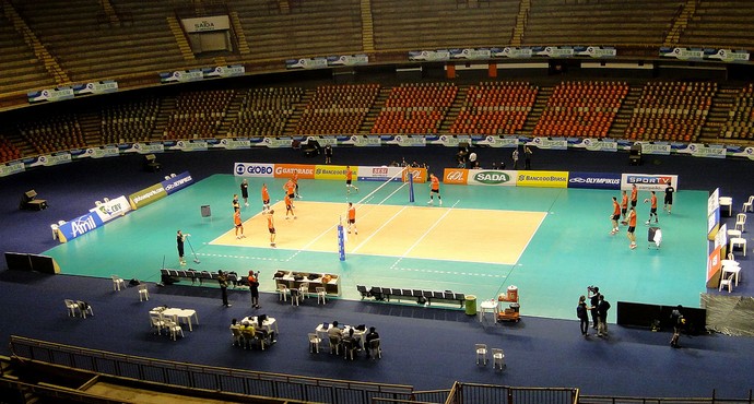 Mineirinho final da Super Liga vôlei (Foto: Rafael Araújo)