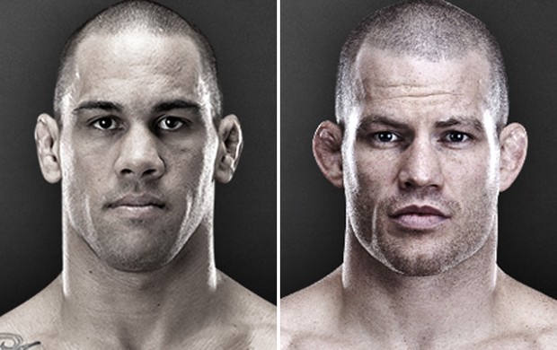 MMA James Te Huna e Nate Marquardt (Foto: Reprodução/UFC)