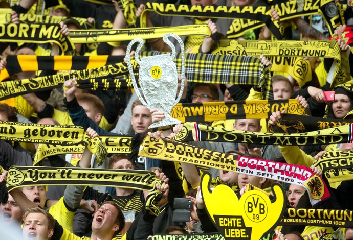 Torcida Borussia Dortmund (Foto: EFE)