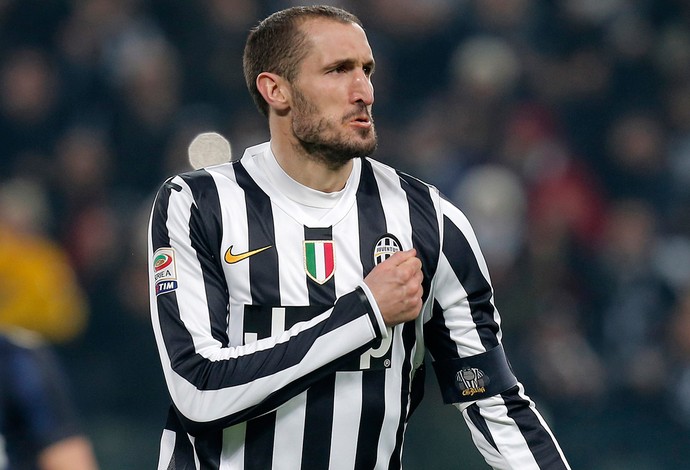 Chiellini Juventus x Internazionale  (Foto: AFP)