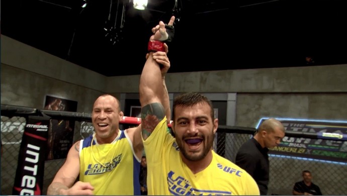 Wanderlei Silva e Ricardo Demente TUF Brasil 3 (Foto: Reprodução/ TUF Brasil 3)