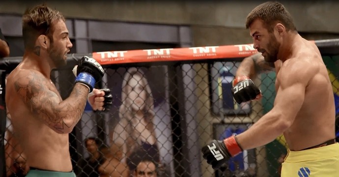 Guilherme Bomba x Ricardo Demente TUF Brasil 3 (Foto: Reprodução/ TUF Brasil 3)