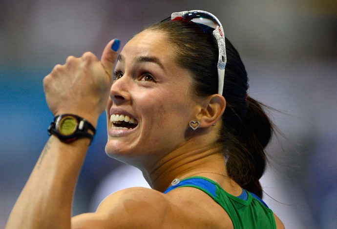 Franciela Krasucki atletismo polonia mundial (Foto: Reuters)