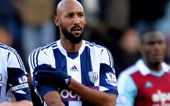 Anelka west bromwich gol west ham (Foto: Agência Getty Images)