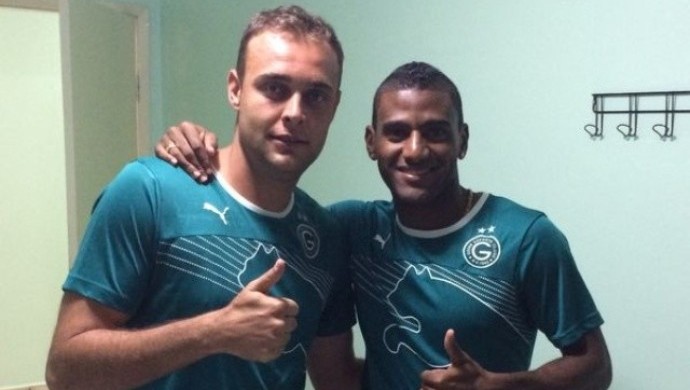 Renan e Rychely, do Goiás (Foto: Reprodução/Instagram)