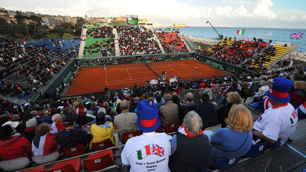 tenis andy murray gra bretanha italia napoles copa davis (Foto: AFP)