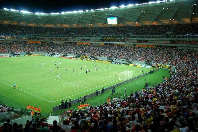 Arena da Amazônia jogo Resende e Vasco (Foto: Silvio Lima)