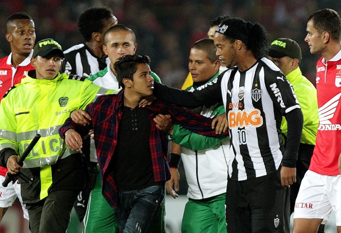 Ronaldinho Gaúcho, meia do Atlético-MG (Foto: EFE)