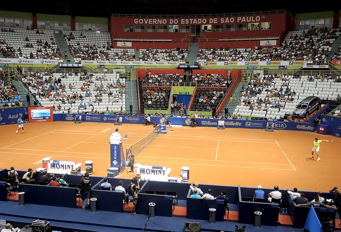 Thomaz Bellucci tênis Brasil Open (Foto: David Abramvezt)