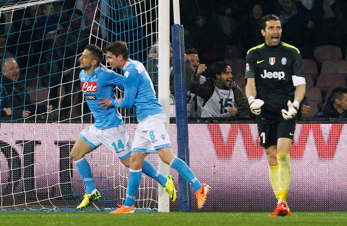 buffon  Napoli x Juventus (Foto: Reuters)