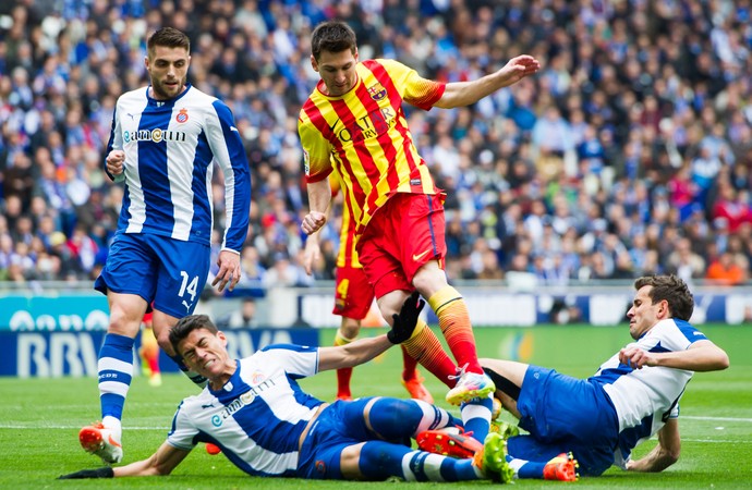 messi barcelona x espanyol (Foto: Getty Images)