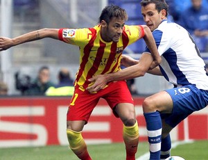 Neymar jogo Barcelona e Espanyol (Foto: EFE)