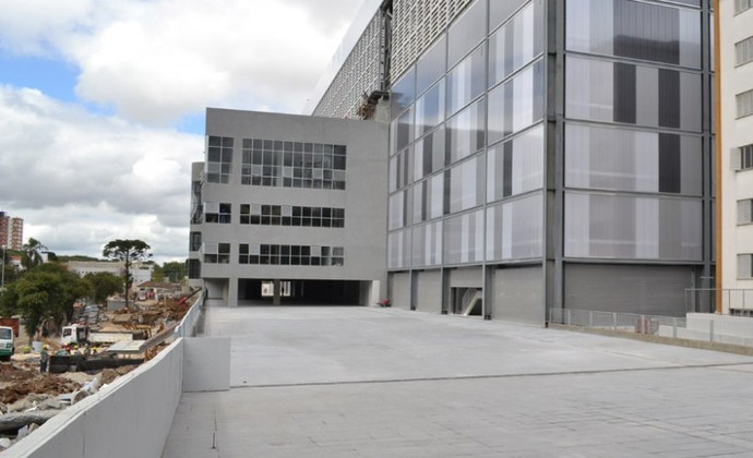 Fachada da Arena da Baixada, do Atlético-PR (Foto: Site oficial do Atlético-PR/Divulgação)