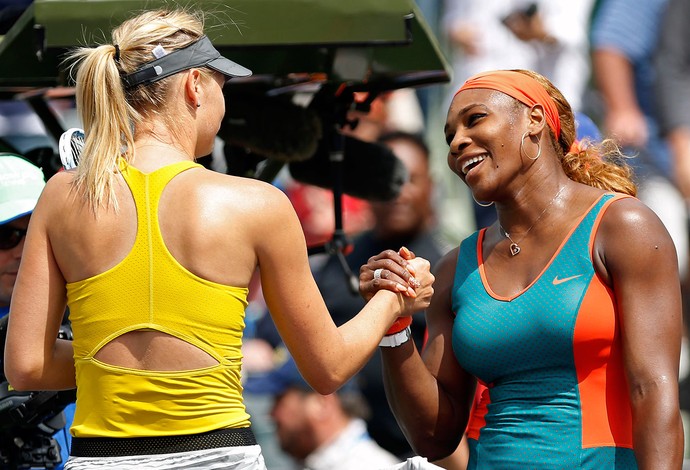 Serena Williams tênis contra Sharapova Miami (Foto: Reuters)