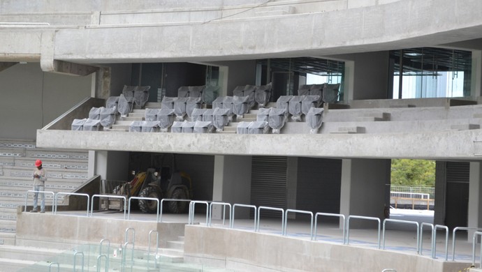 Área VIP da Arena da Baixada, do Atlético-PR (Foto: Site oficial do Atlético-PR/Divulgação)