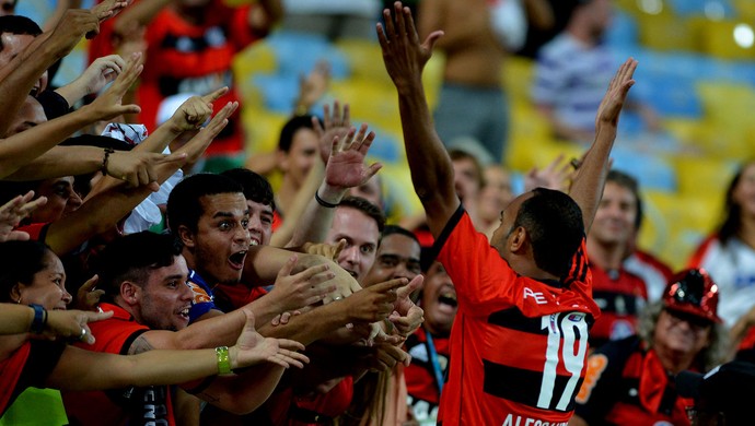 Alecsandro Flamengo gol Cabofriense (Foto: André Durão / Globoesporte.com)
