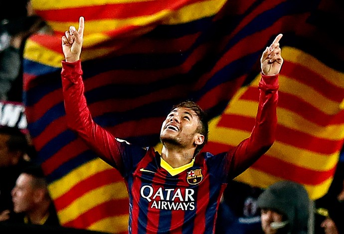 neymar barcelona gol Celta de vigo (Foto: Agência Getty Images)