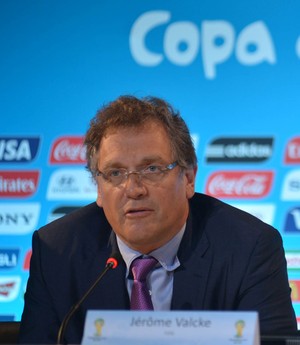 jerome valcke coletiva (Foto: André Durão)