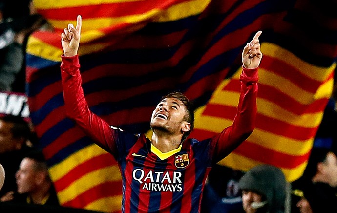 neymar barcelona gol Celta de vigo (Foto: Agência Getty Images)