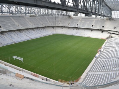 Visão geral da Arena da Baixada, do Atlético-PR (Foto: Site oficial do Atlético-PR/Divulgação)