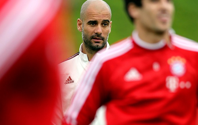 guardiola bayern de munique treino (Foto: Agência Reuters)