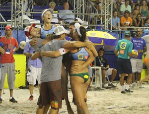 Ágatha e Bárbara volei de praia (Foto: Paulo Frank/Divulgação)