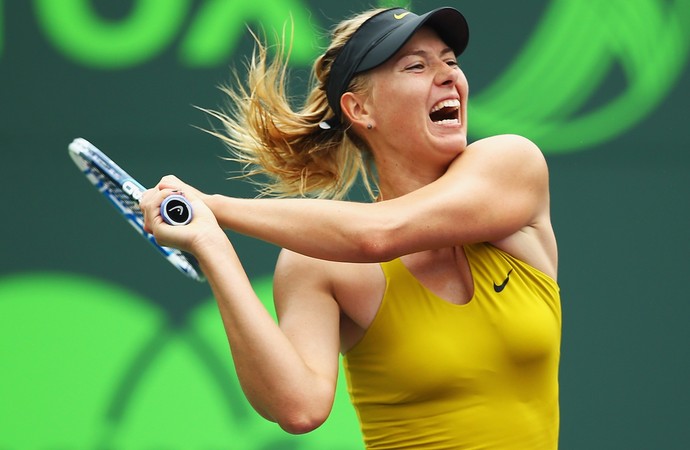 Maria Sharapova Miami (Foto: AFP)