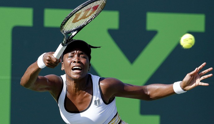 Tênis Venus Williams wta de Key Biscayne (Foto: Agência EFE)